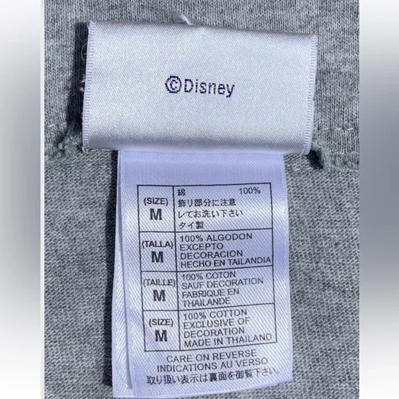 Vtg Disneyland Resort Donald Duck Baseball Jersey M Oversized Blokecore Disney - Picture 4 of 7